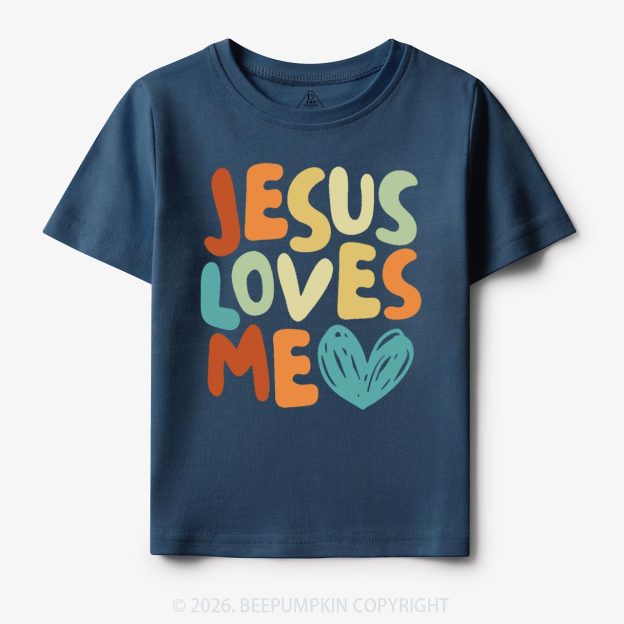 Jesus Loves Me Christian Toddler&Kid's Tees