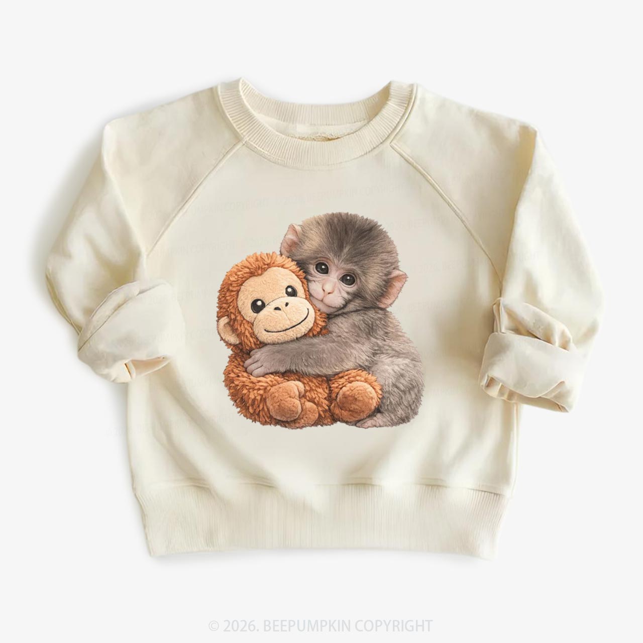Punch The Monkey Kid's Sweatshirt