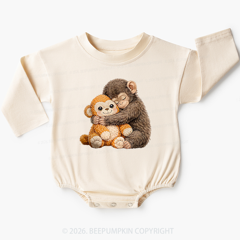 Dear Punch Monkey LovelyBaby Bubble Romper