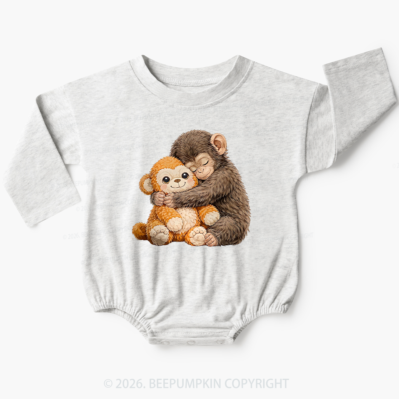 Dear Punch Monkey LovelyBaby Bubble Romper