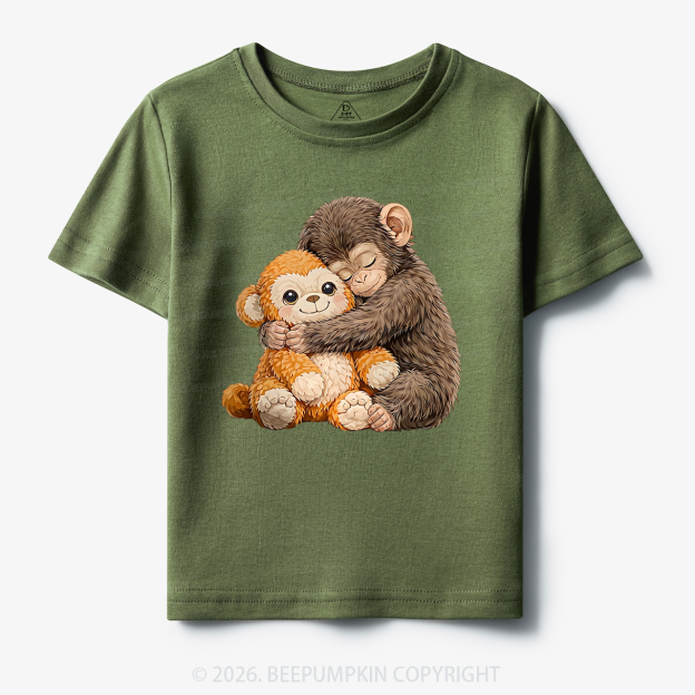 Dear Punch Monkey Lovely Toddler&Kid's Tees