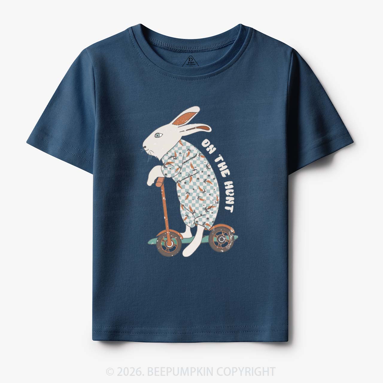 Bunny Scooter On The Hunt For Easter Eggs Toddler&Kid's Tees