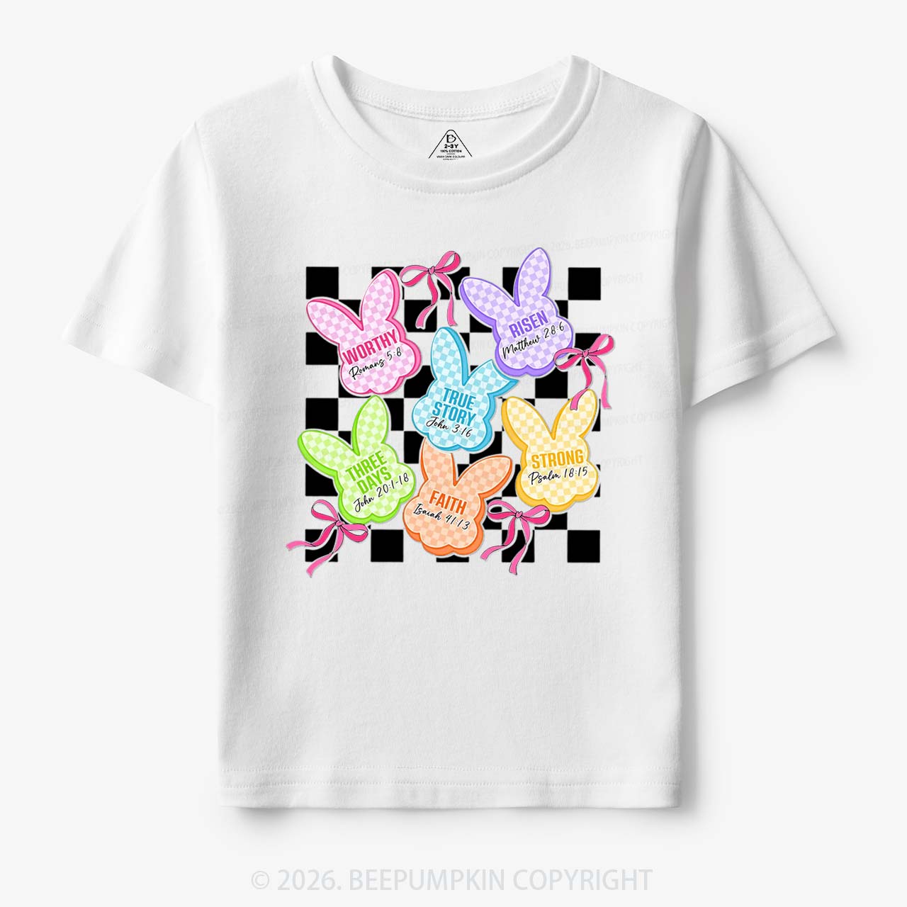 Christian Bunny A Lot Can Happen In Three Days Toddler&Kid's Tees