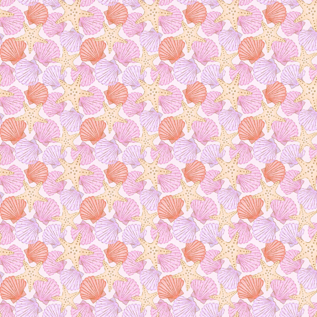 Ocean Shell Girls Halter Tie Swimsuit