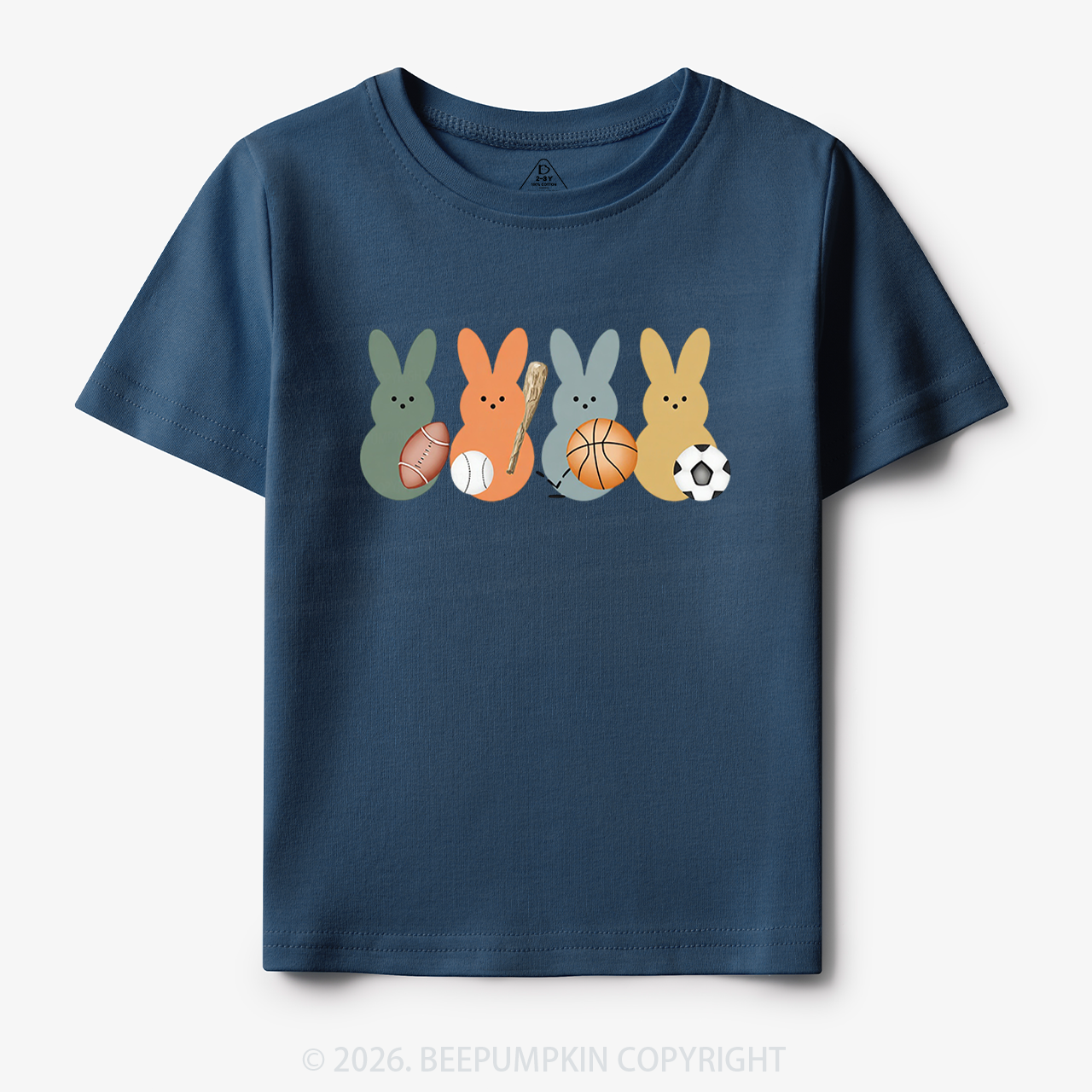 Easter Sporty Bunnies Toddler&Kid's Tees