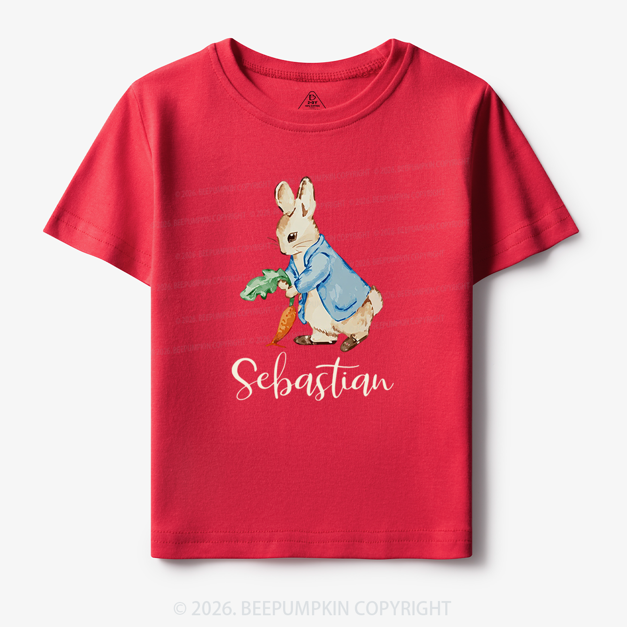 Personalized Little Bunny & Carrot Club Toddler&Kid's Tees