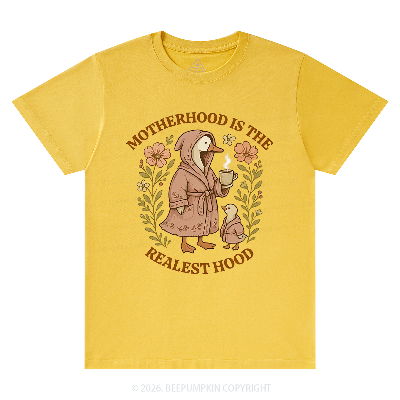 Motherhood Is The Realest Hood Silly Goose Shirts