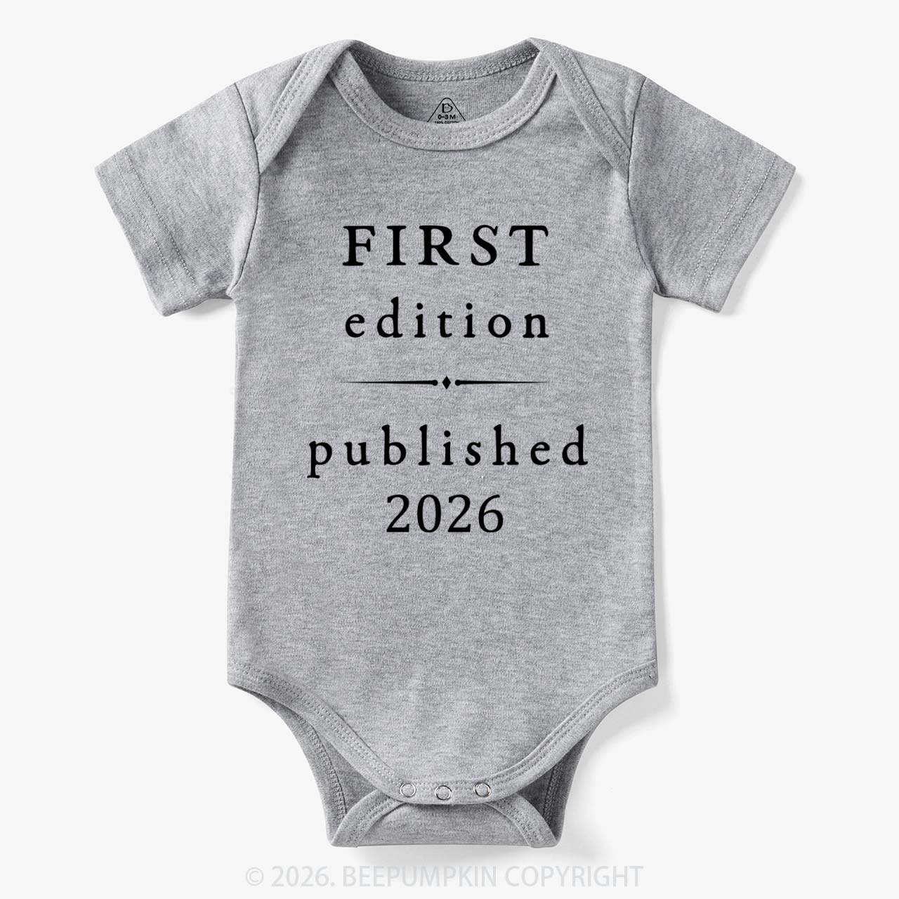 First Edition Published Bodysuit For Baby