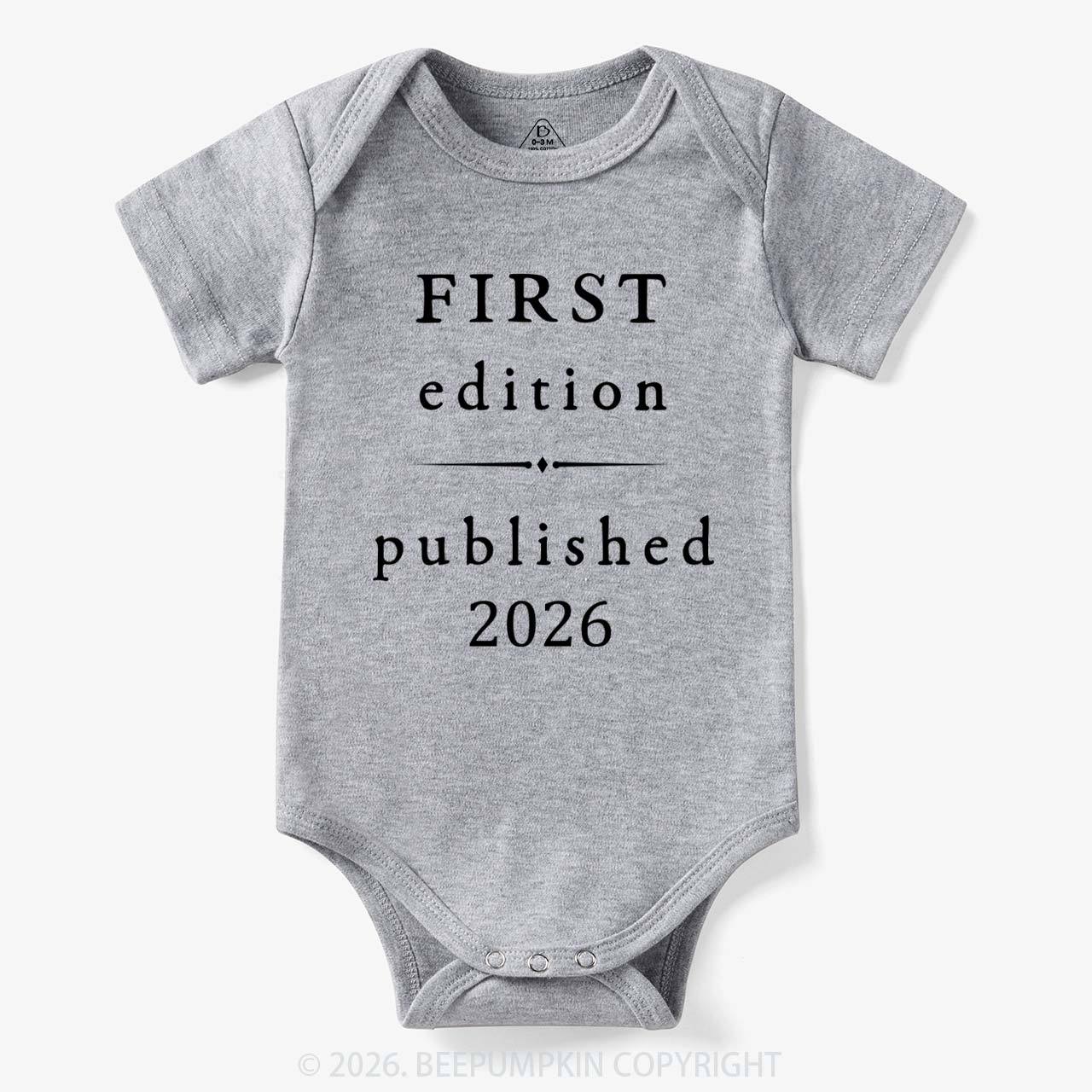 First Edition Published Bodysuit For Baby