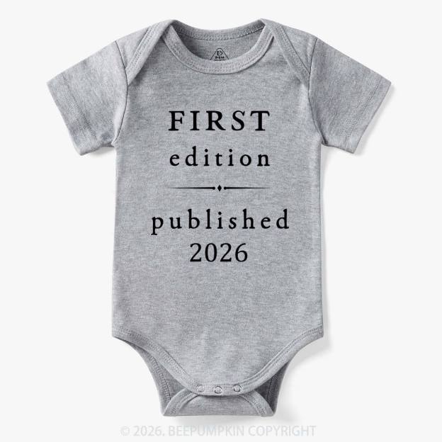 First Edition Published Bodysuit For Baby