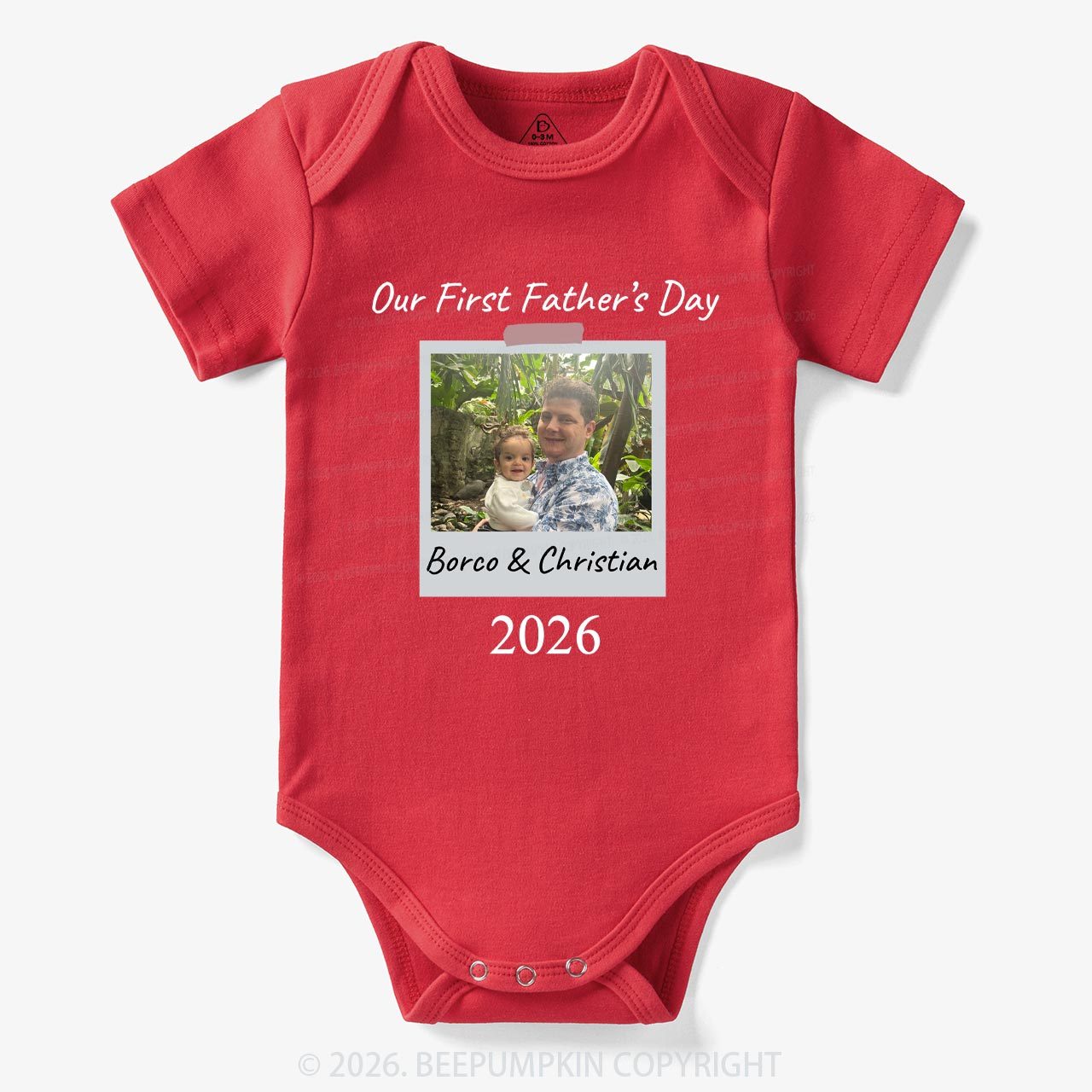Our First Father's Day 2025 Baby Bodysuit