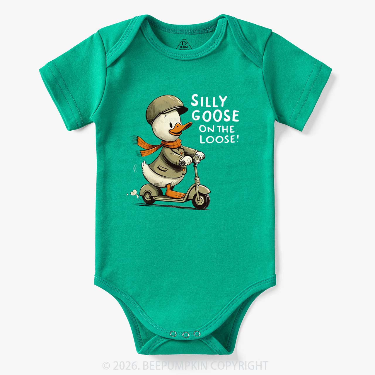 Silly Goose on the Loose Funny Bodysuit