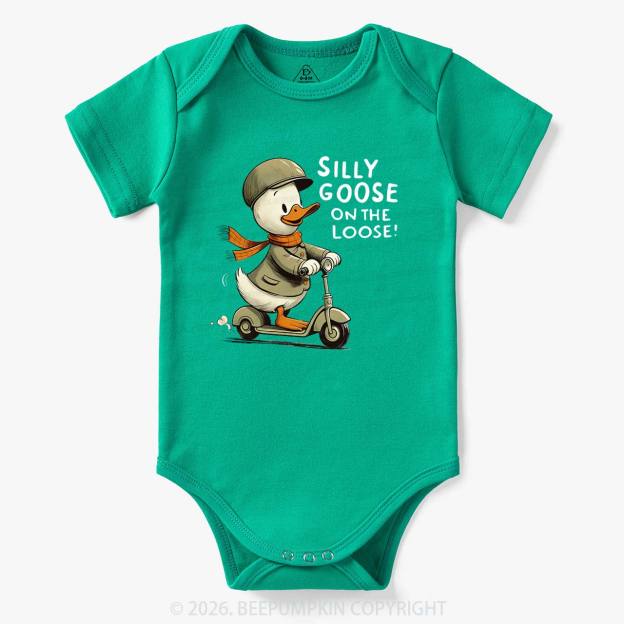 Silly Goose on the Loose Funny Bodysuit