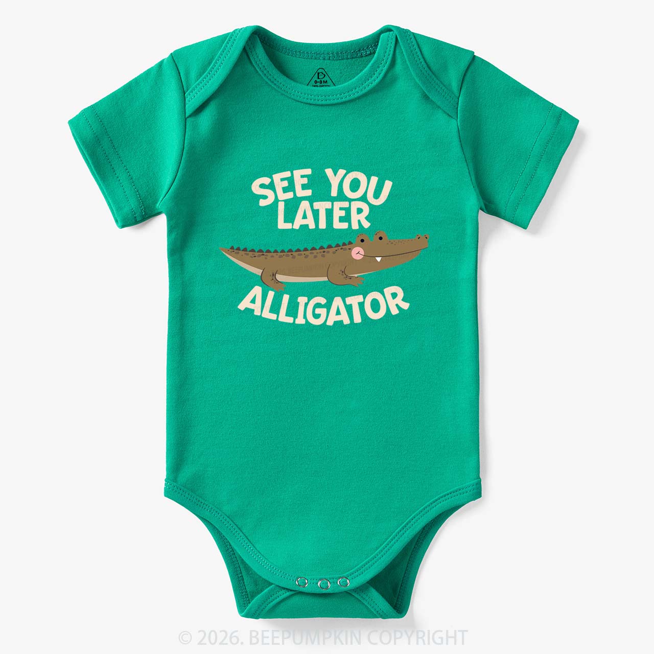 See You Later Alligator In A While Crocodile Twin Bodysuit