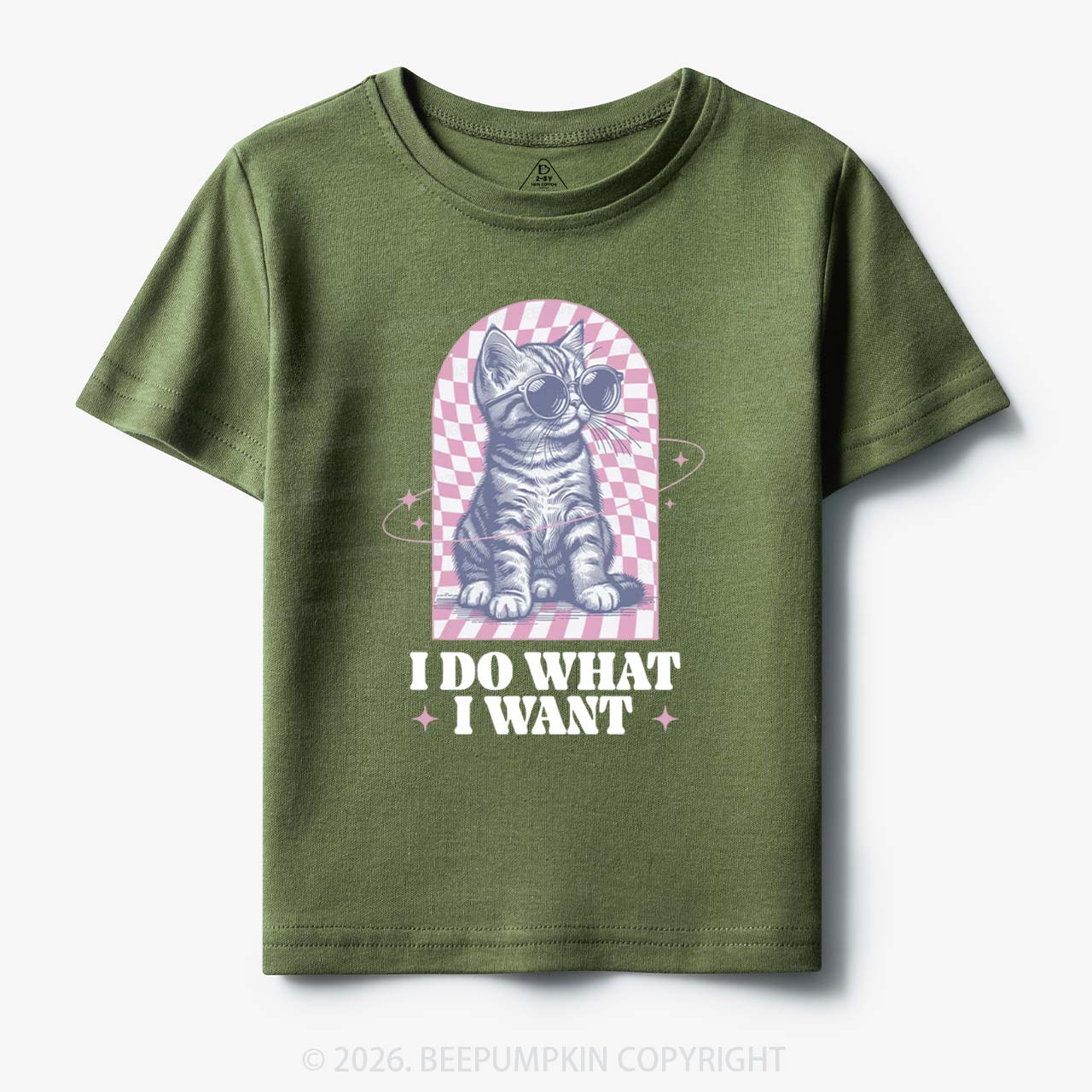 I Do What I Want Kitten Toddler&Kid's Tees