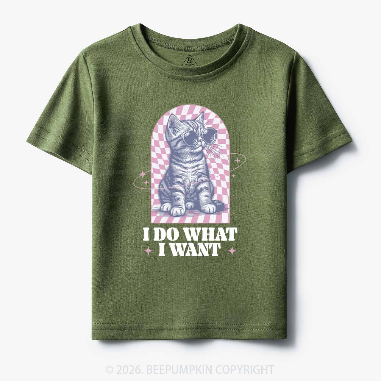 I Do What I Want Kitten Toddler&Kid's Tees
