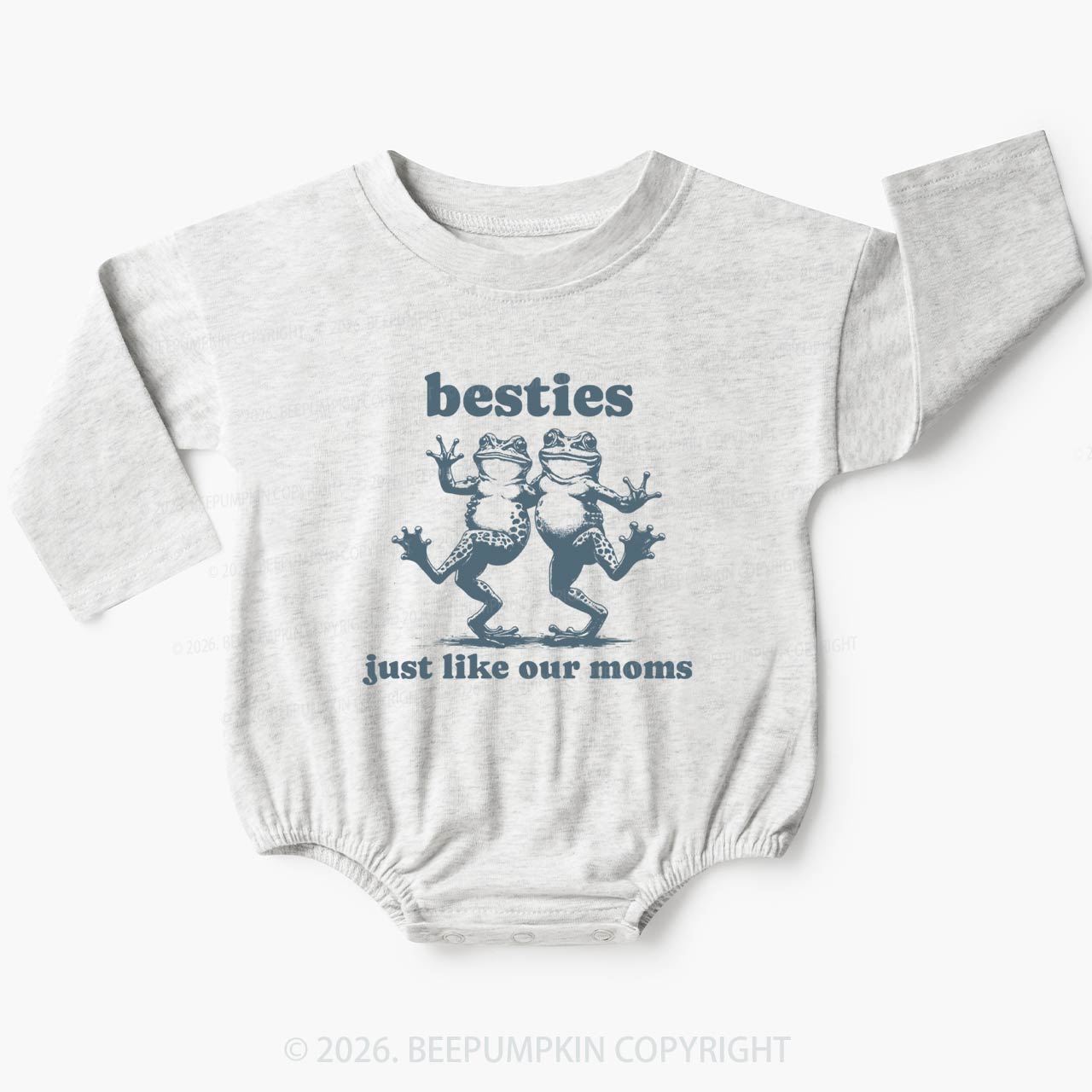 Besties Just Like Our Moms Baby Bubble Romper