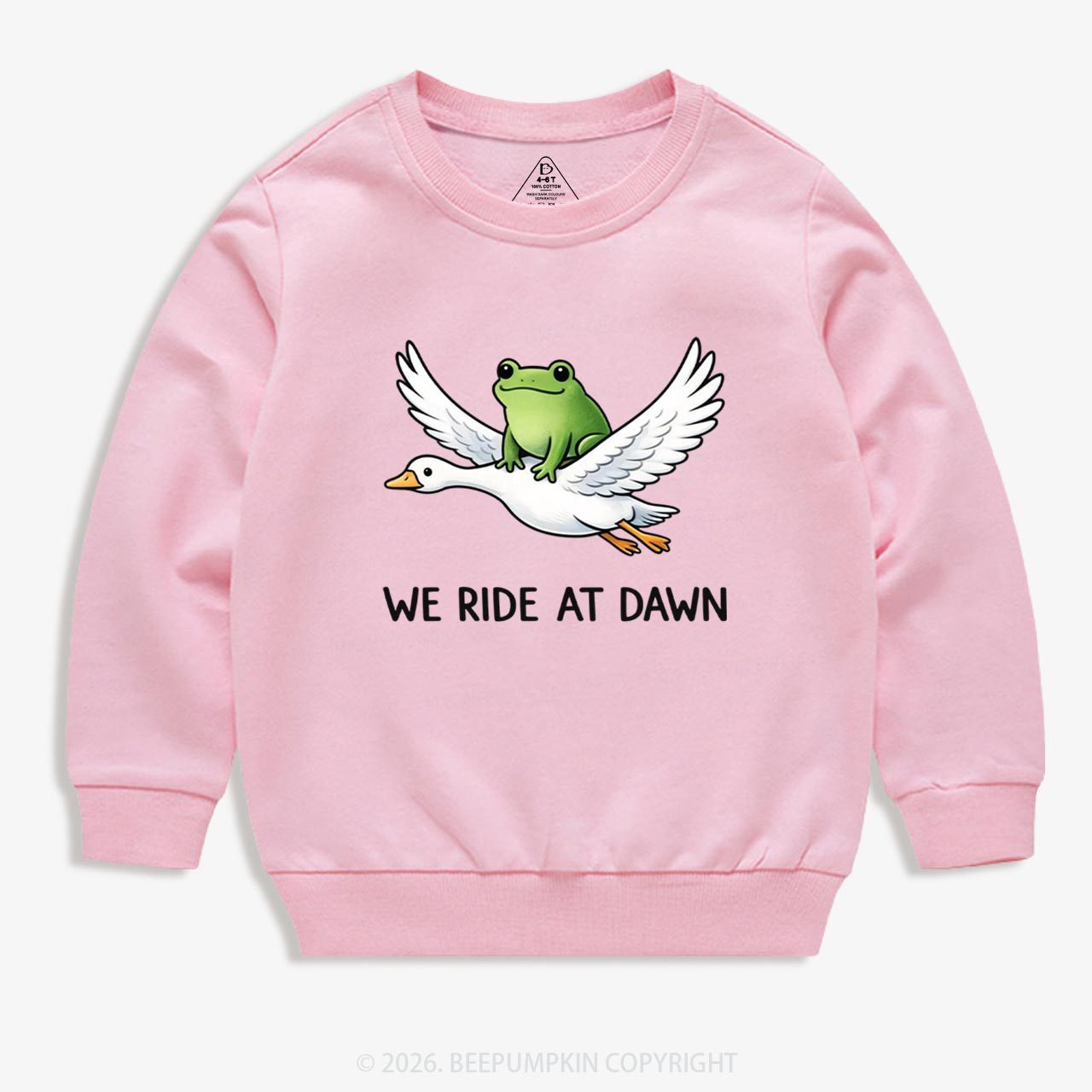 We Ride at Dawn Kid's Sweatshirt