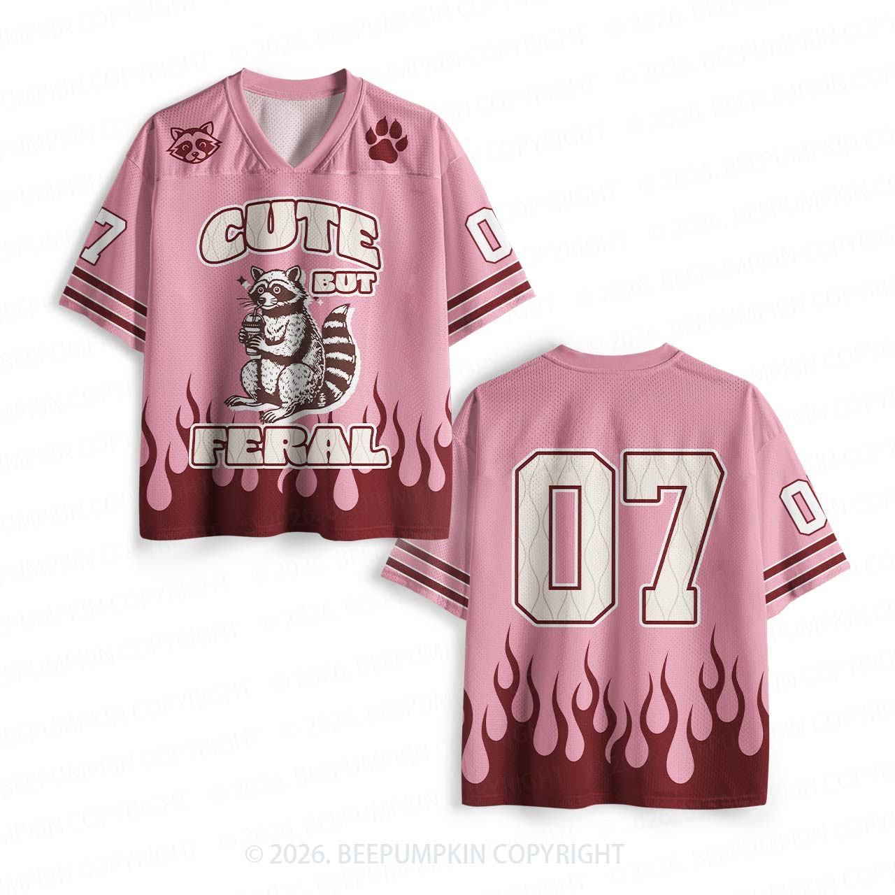 Cute But Feral Toddler&Kid's Sport Jersey