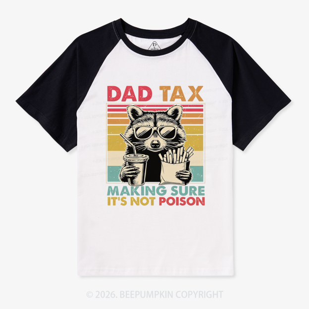 Dad Tax Vintage Raglan T-Shirt