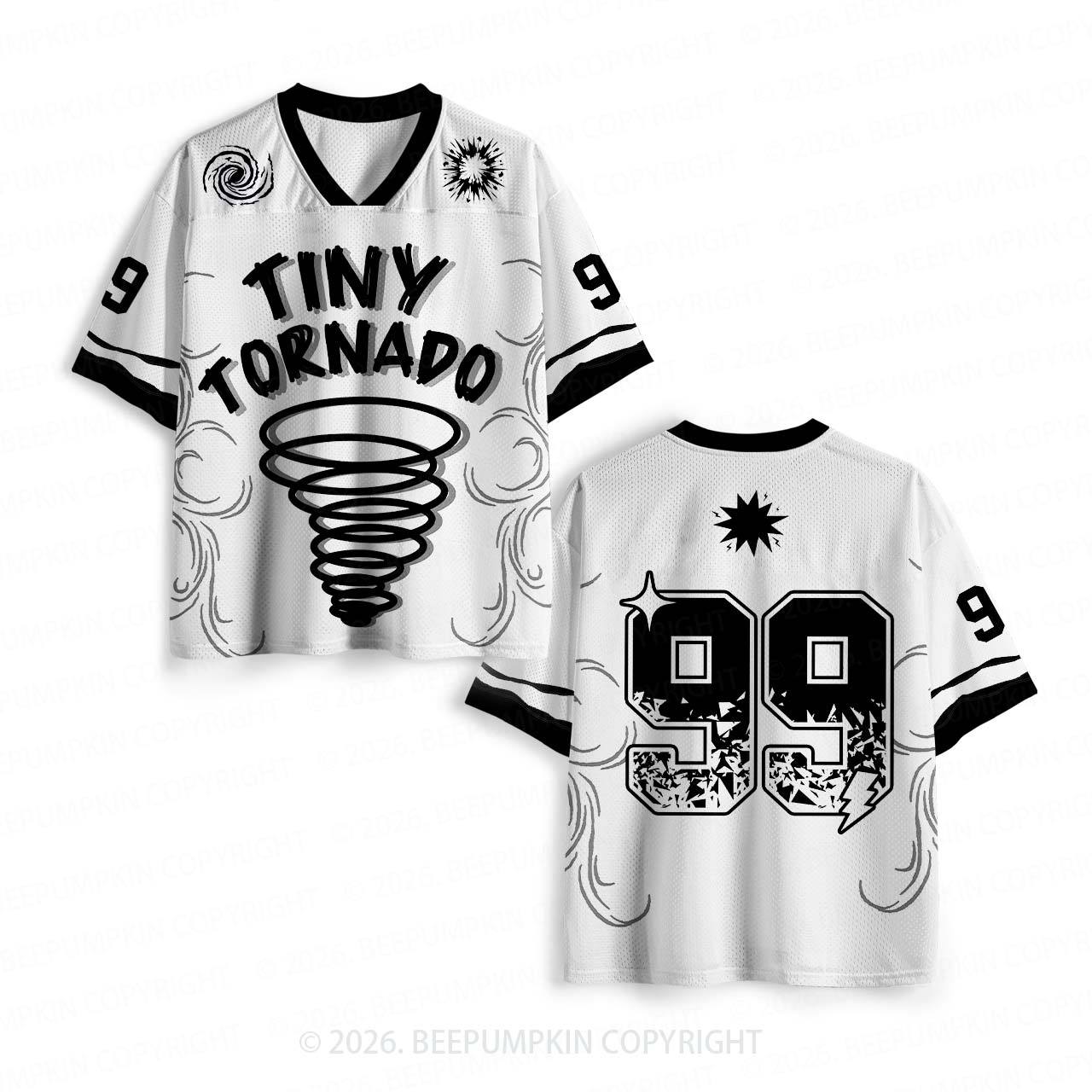 Tiny Tornado Funny Toddler&Kid's Sport Jersey