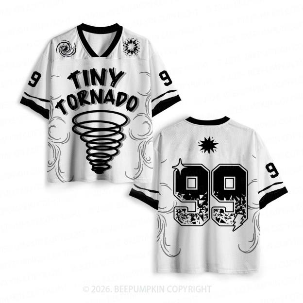Tiny Tornado Funny Toddler&Kid's Sport Jersey