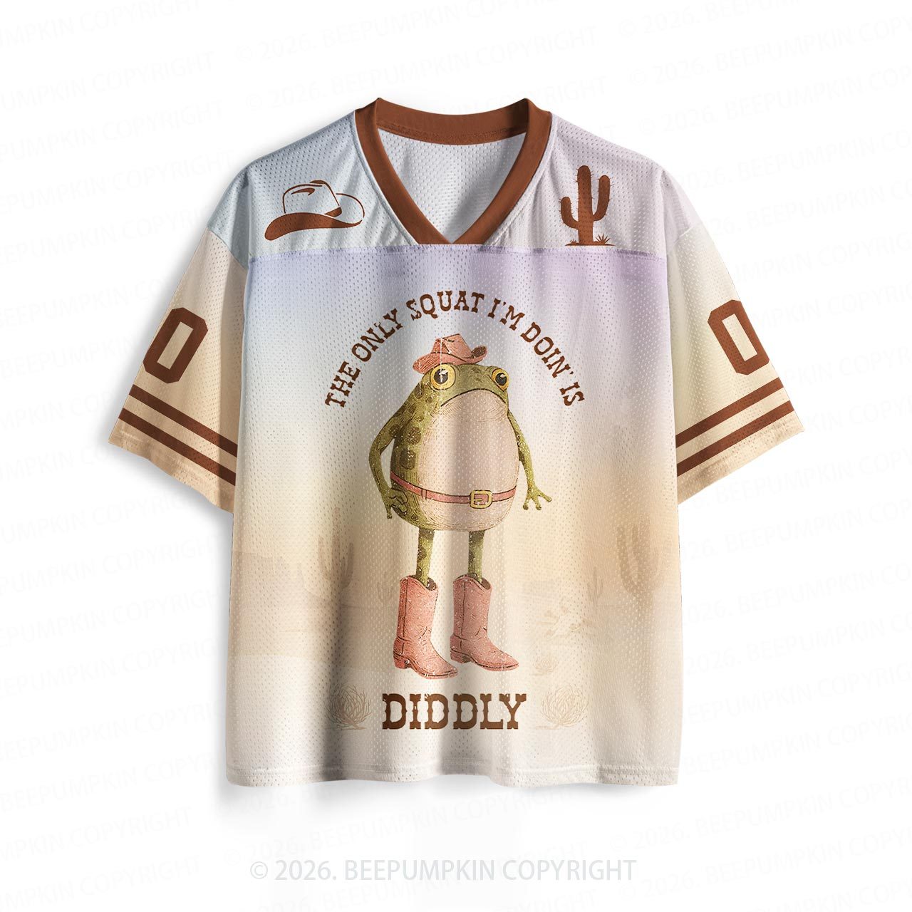 The Only Squat I'm Doin' Is Diddly Toddler&Kid's Sport Jersey