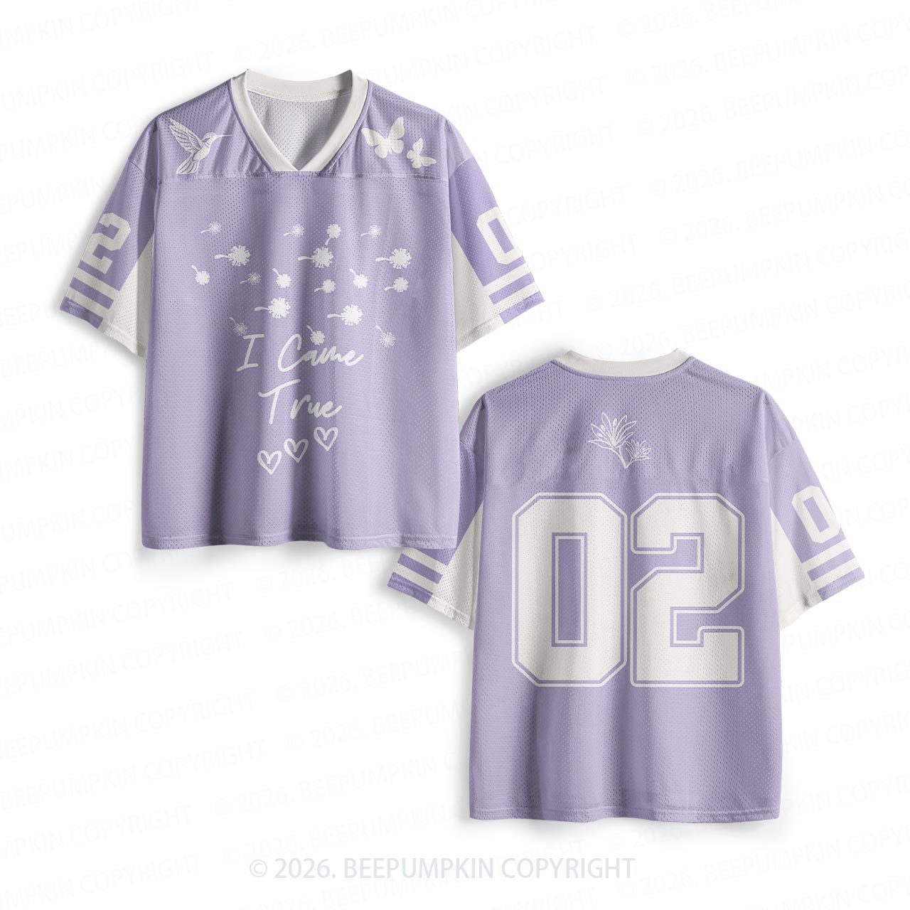 I Made A Wish I Came True Mesh Jersey For Family