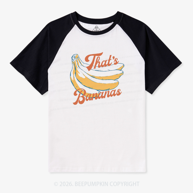 That's Bananas Vintage Raglan T-Shirt