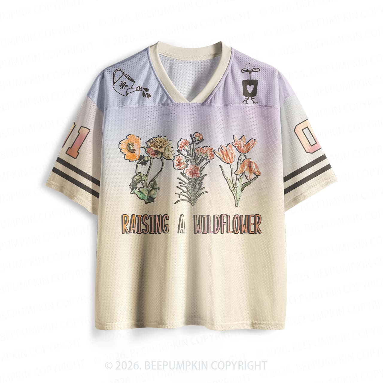 Raising A Wildflower And Wildflower Mesh Jersey For Family