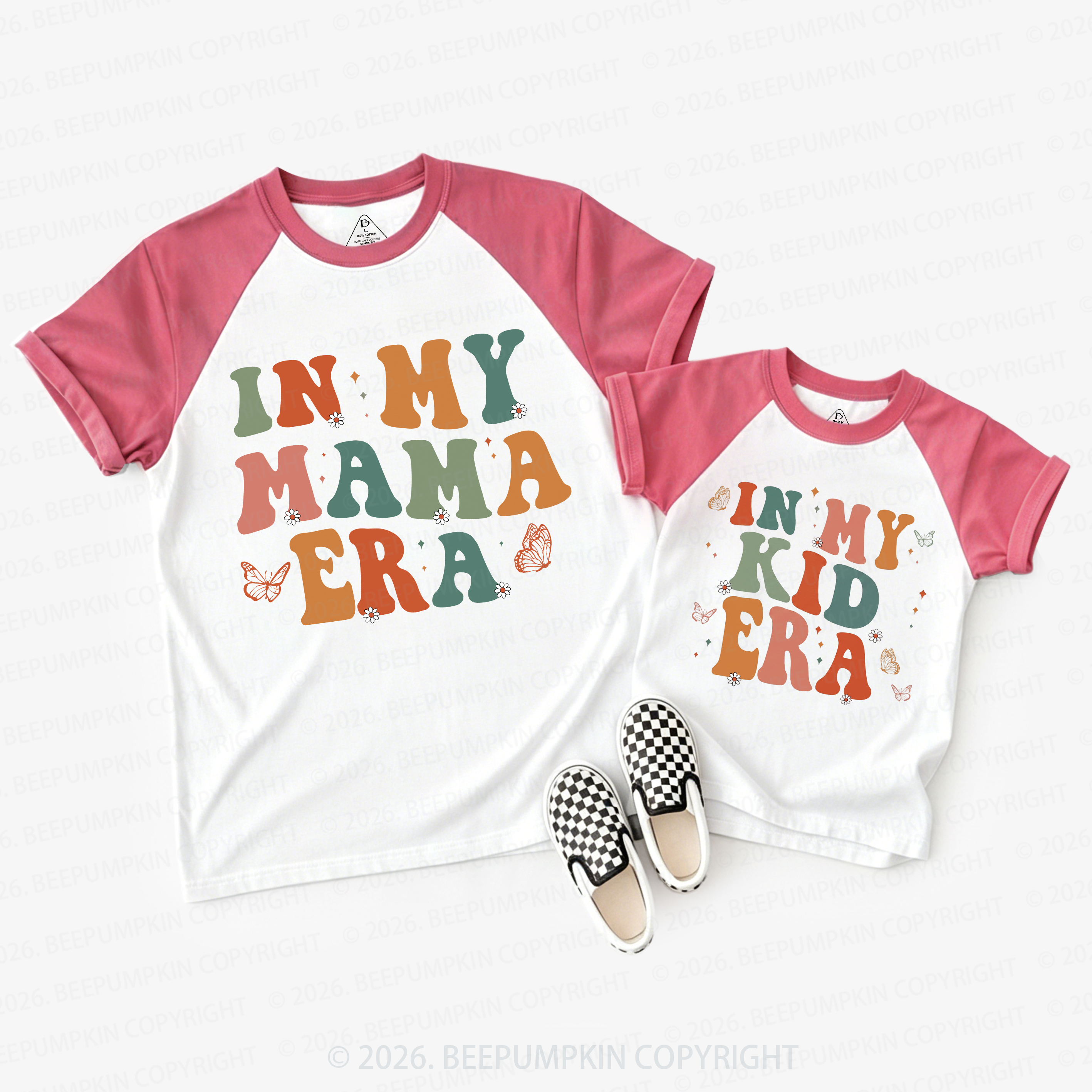 In My Kid Era Mom&Me Matching Raglan T-shirts