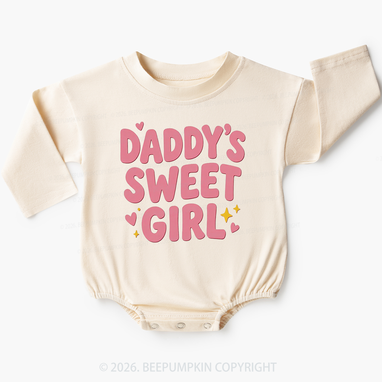 Daddy's Sweet Girl Baby Bubble Romper