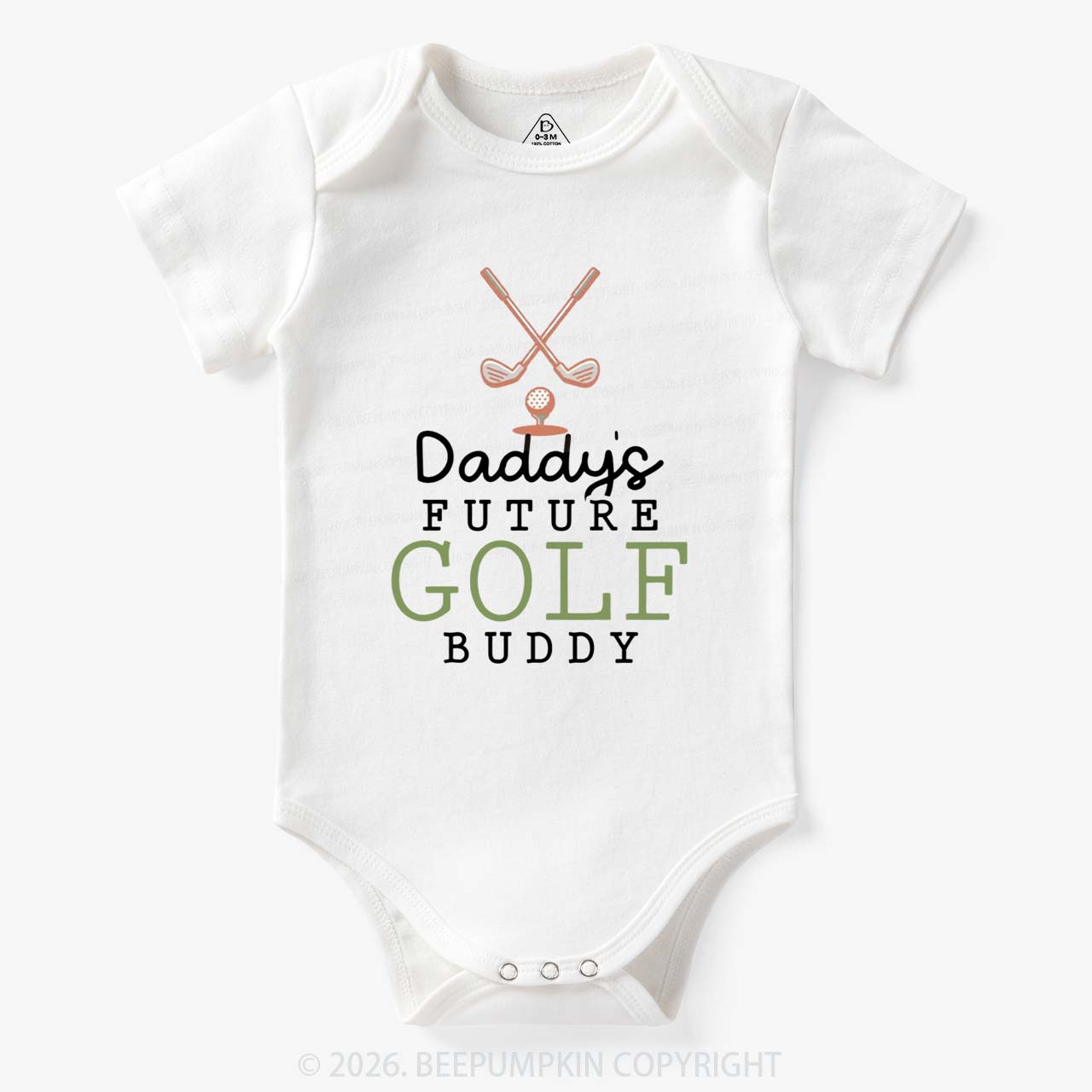 Daddy's Future Golf Buddy Bodysuit