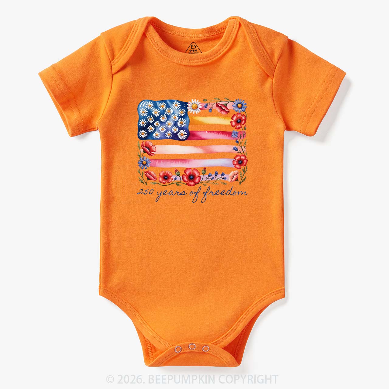 250 Years of Freedom Patriotic Bodysuit