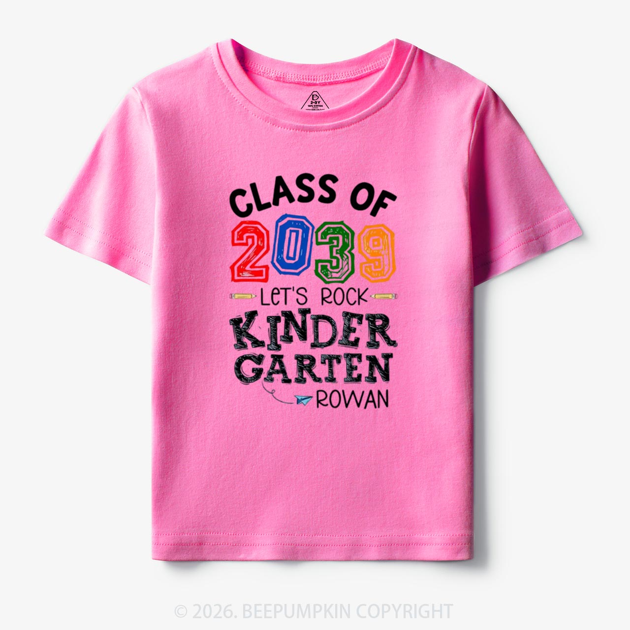 Personalized Let's Rock Back to School Shirts
