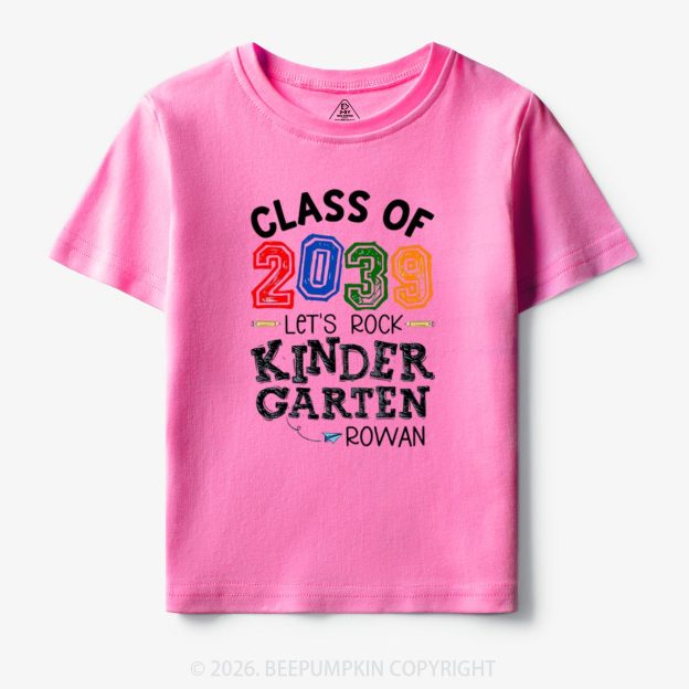 Personalized Let's Rock Back to School Shirts