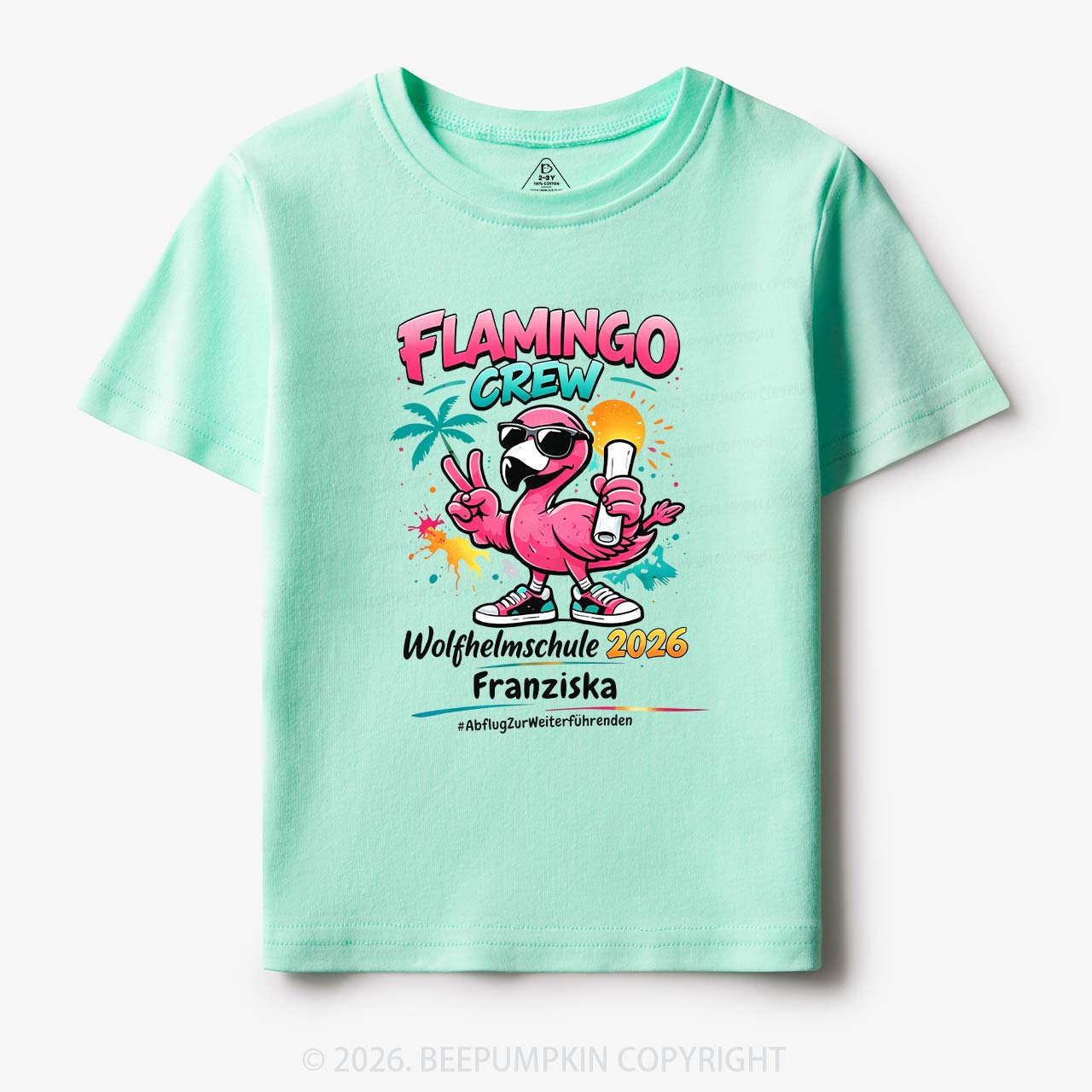 Personalized Name Year Back to School Toddler&Kid's Tees
