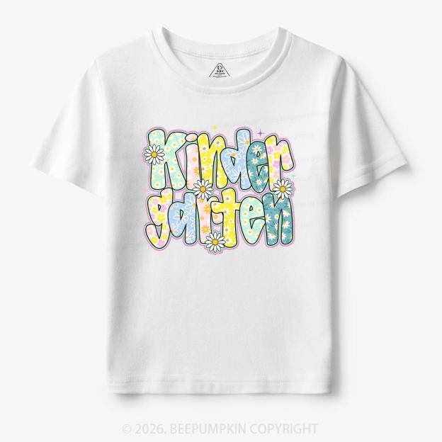 Preppy Daisy Grade Back to School Toddler&Kid's Tees