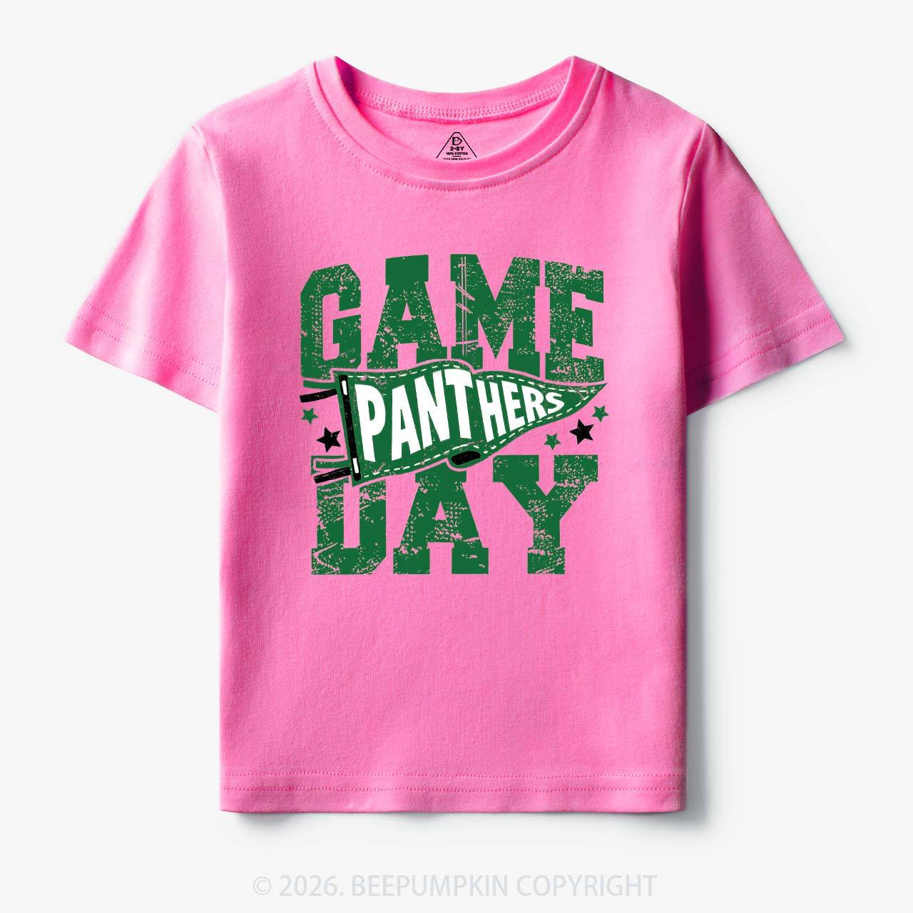 Personalized School Mascot Game Day Retro Toddler&Kid's Tees