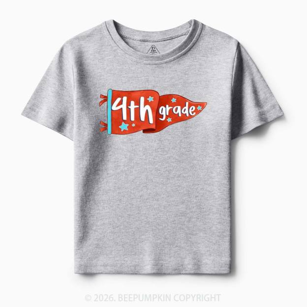 Personalized Classroom Pennant Grade Collection Toddler&Kid's Tees