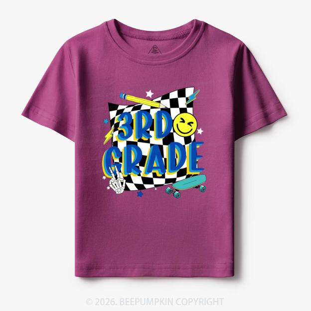 Personalized Cool Skateboard Lightning Back to School Toddler&Kid's Tees