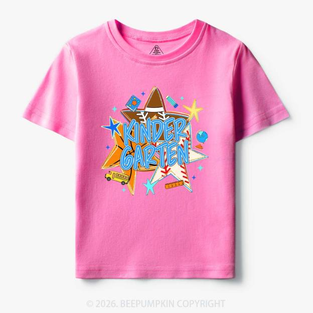 Personalized Baseball Basketball Stars Back to School Toddler&Kid's Tees