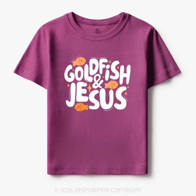 Retro Goldfish and Jesus Toddler&Kid's Tees
