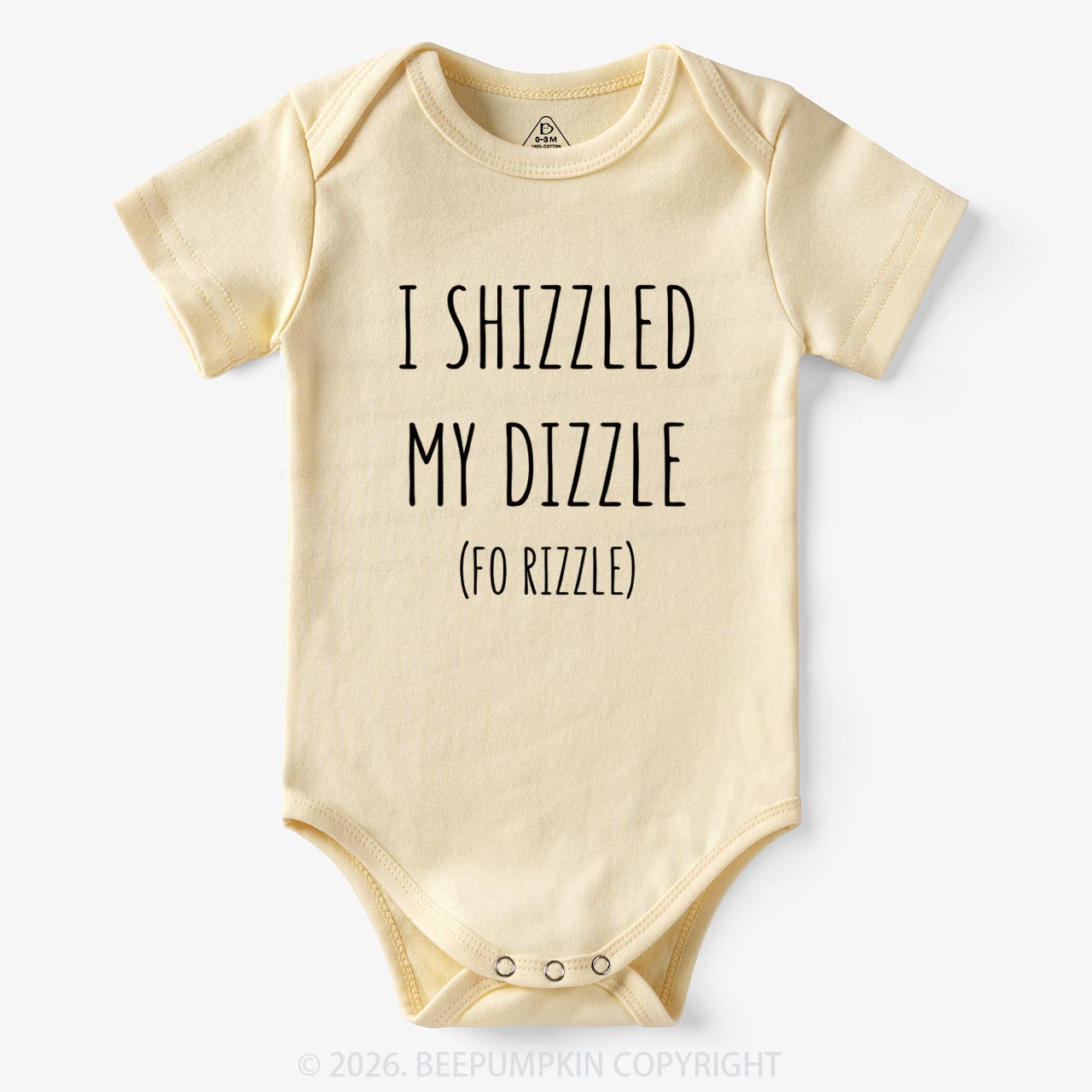I Shizzled My Dizzle Bodysuit