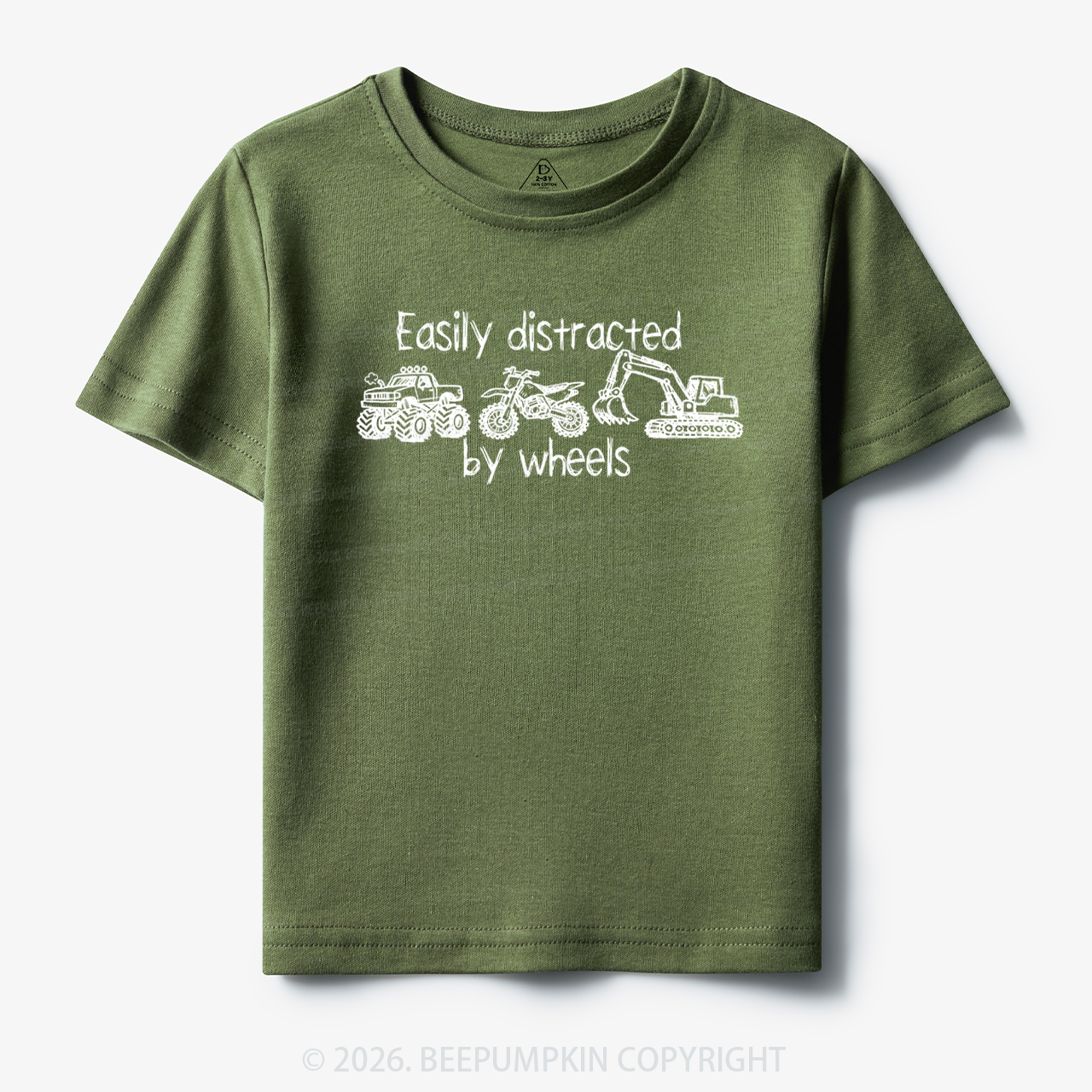 Monster Truck Tractor Toddler&Kid's Tees