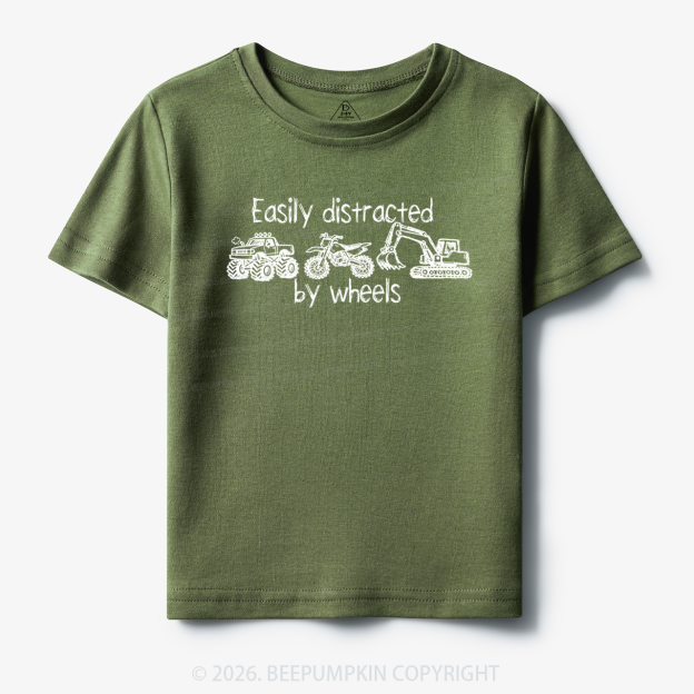 Monster Truck Tractor Toddler&Kid's Tees