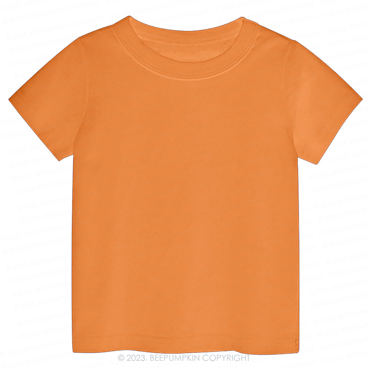 Neutral Orange Toddler&Kids Tees