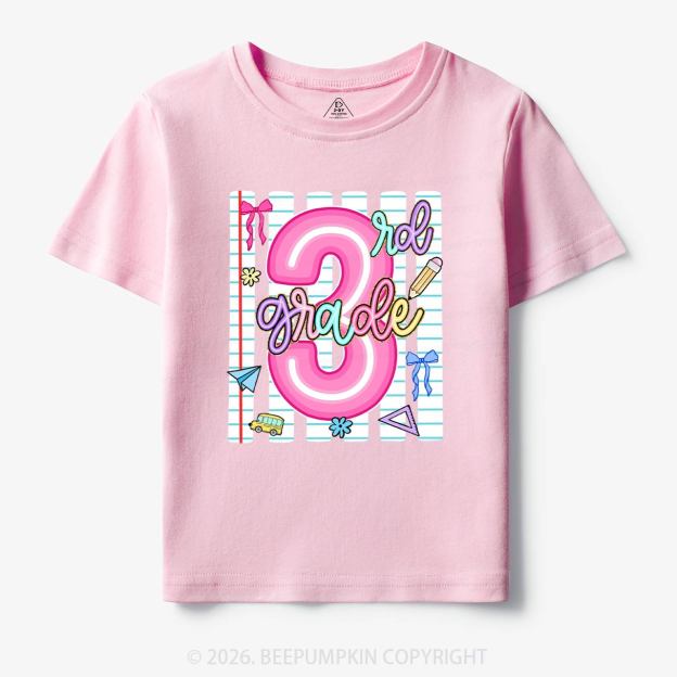 Preppy Neon Pre-K To Fourth Grade Toddler&Kid's Tees