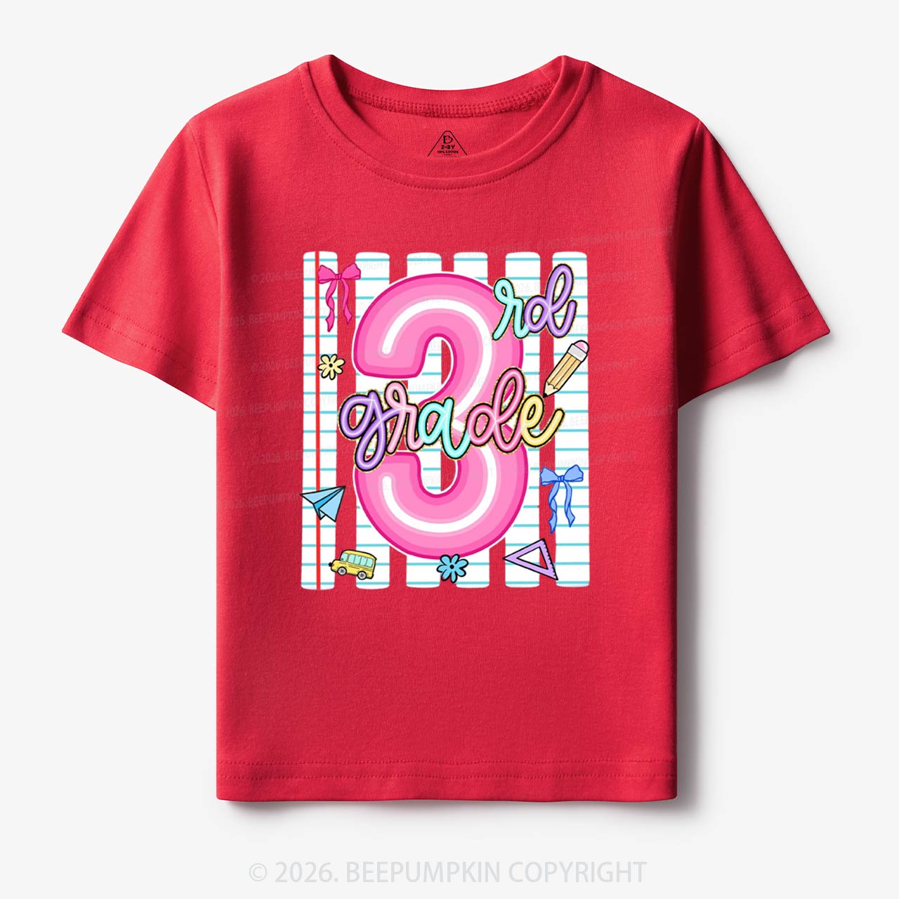 Preppy Neon Pre-K To Fourth Grade Toddler&Kid's Tees
