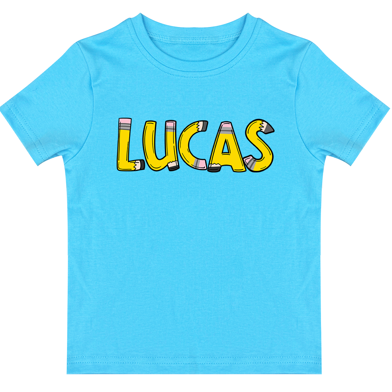 Personalized Pencil Back To School Toddler Shirts